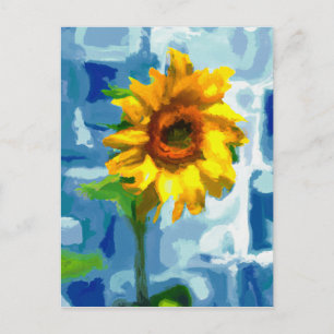 Sunflower Postcard