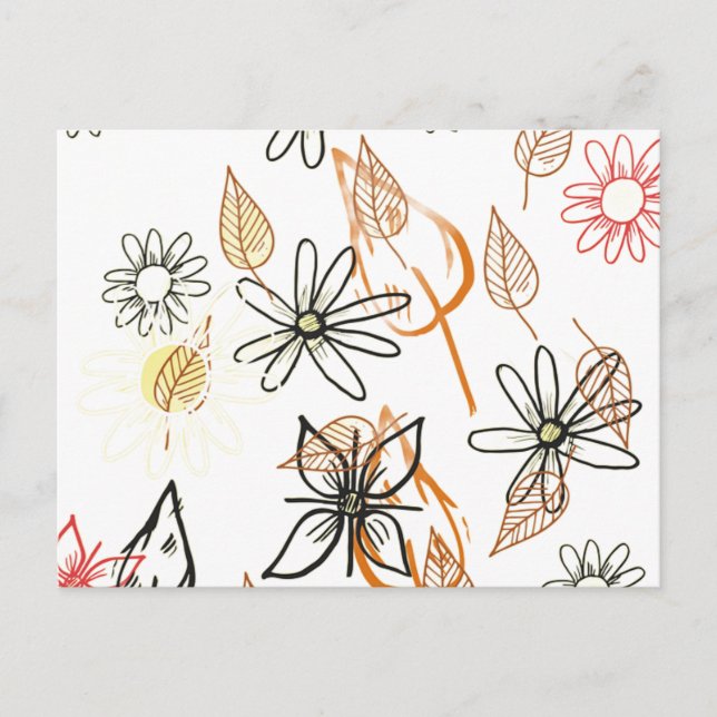 Sunflower Postcard (Front)