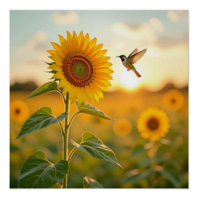 Sunflower Poster (Front)