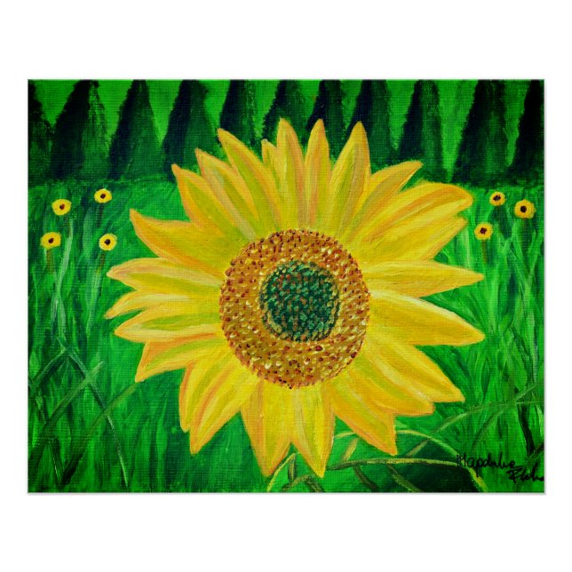 Sunflower poster  (Front)