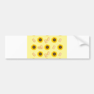 sunflower power bumper sticker