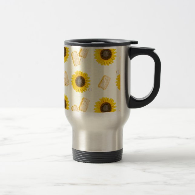 sunflower power travel mug (Right)