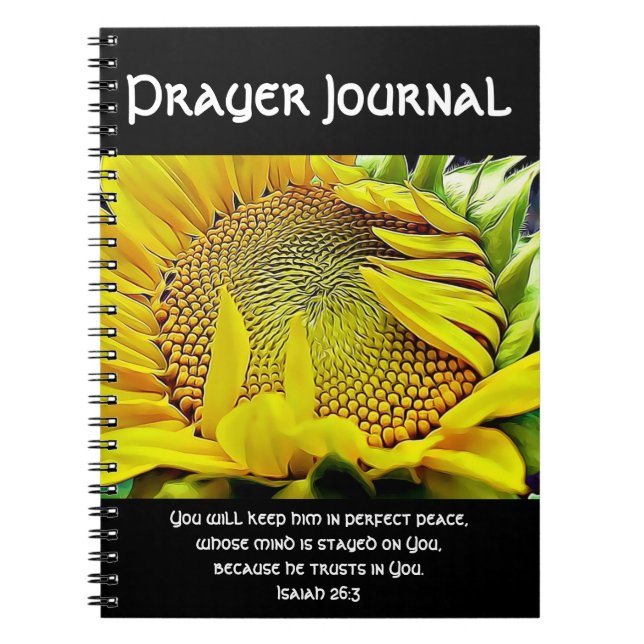 Sunflower Prayer Journal (Front)