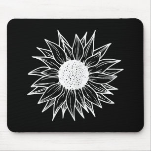 Sunflower Pretty flower multi-colored wildflower Mouse Pad