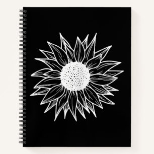 Sunflower Pretty flower multi-colored wildflower Notebook
