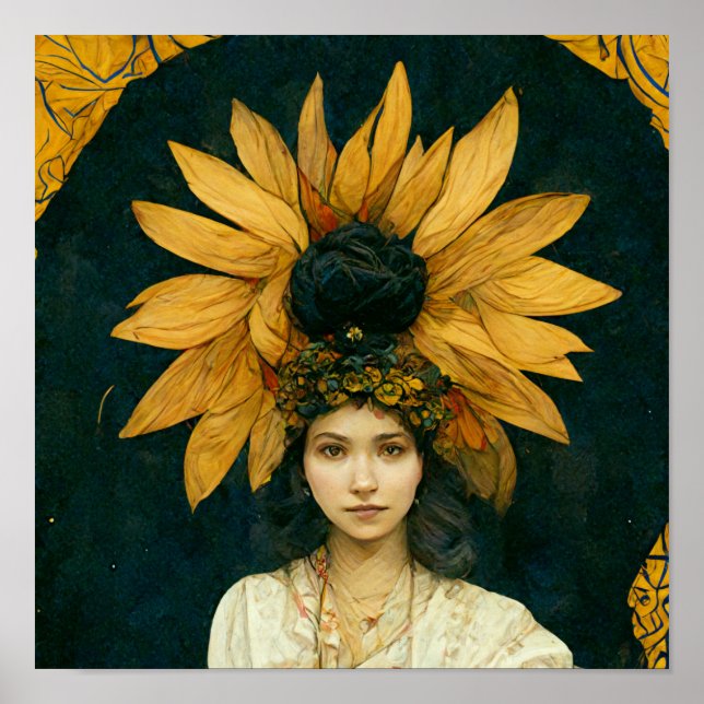 Sunflower Princess Slava Poster (Front)