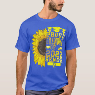 Sunflower Proud Grandma of Class of 2022 Graduate T-Shirt