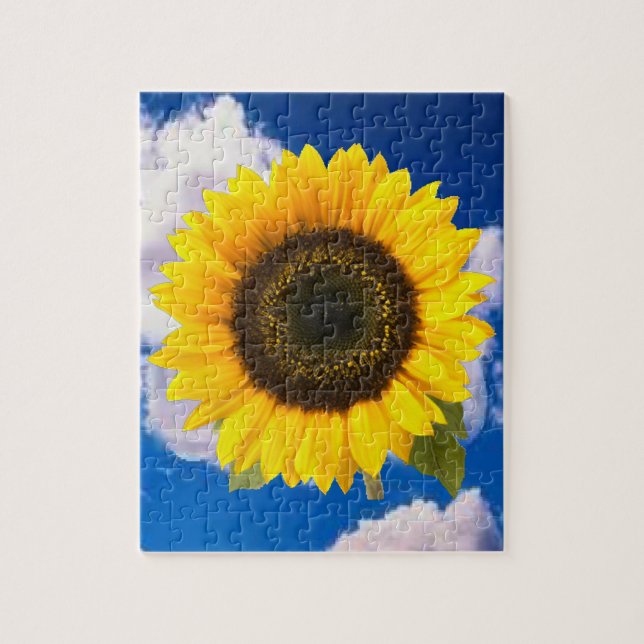 Sunflower Puzzle (2) sizes (Vertical)