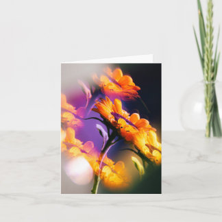 Sunflower Reflection Card