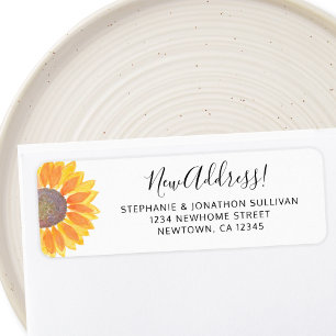Sunflower Return Address