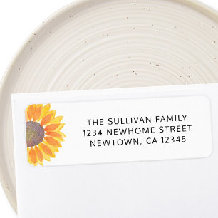 Sunflower Return Address