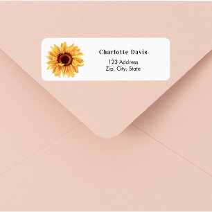 Sunflower return address 