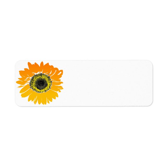 Sunflower return address labels (Front)