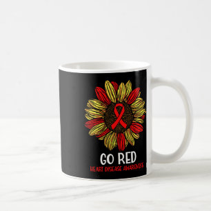 Sunflower Ribbon  Coffee Mug