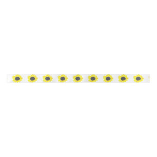 Sunflower Ribbon Satin Ribbon
