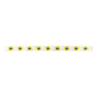 Sunflower Ribbon Satin Ribbon