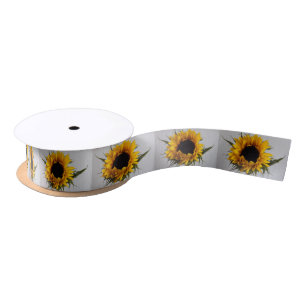 Sunflower Ribbon Satin Ribbon