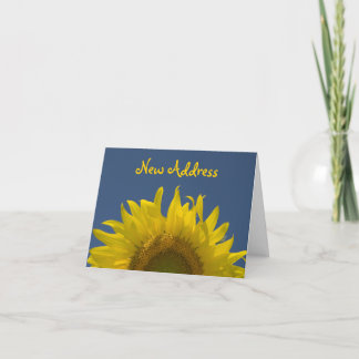 Sunflower Rising Change of Address Announcement