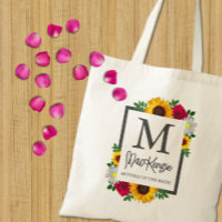 Sunflower Rose Daisy Autumn Floral Wedding Party