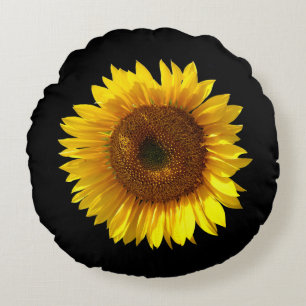 Sunflower Round Cushion