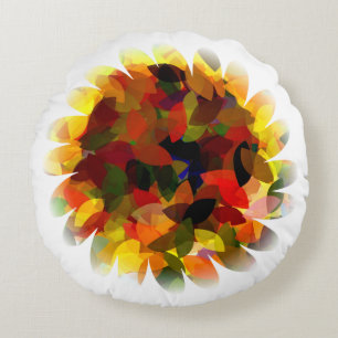 SUNFLOWER ROUND CUSHION