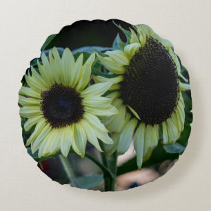 Sunflower Round Pillow