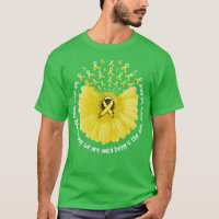 Sunflower Sarcoma Awareness Yellow Ribbon in July