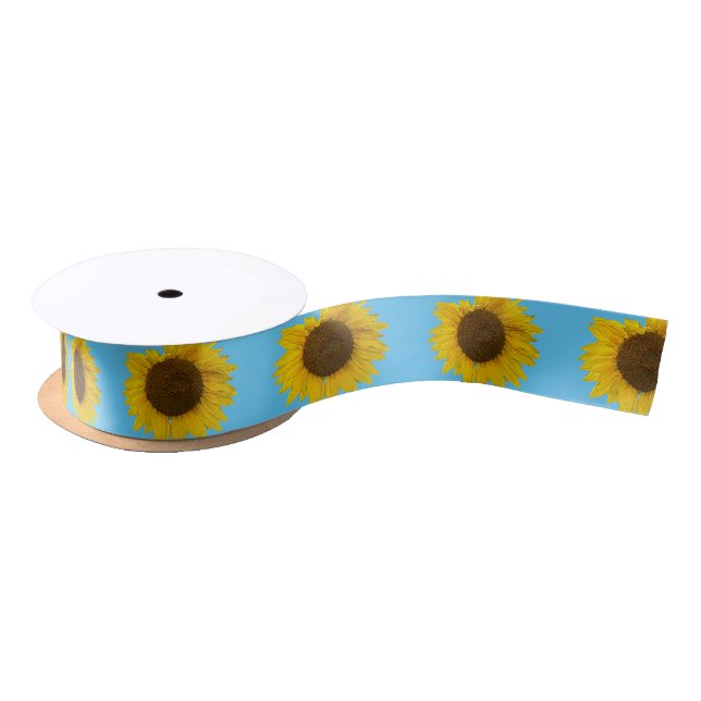 Sunflower Satin Ribbon (Spool)
