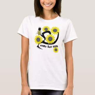 Sunflower Save the Bees tee