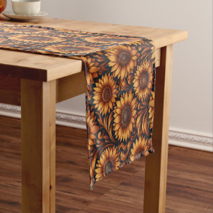 Sunflower Season Short Table Runner