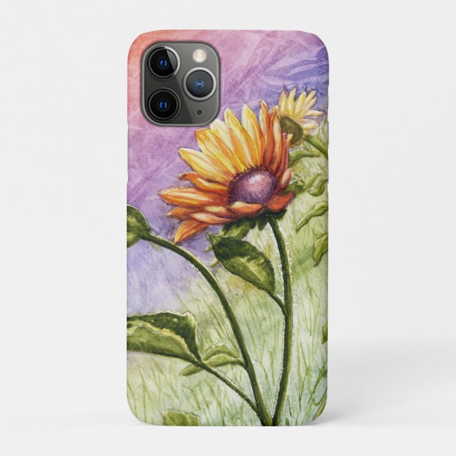 Sunflower Secrets at Sunset Case-Mate iPhone Case (Back)