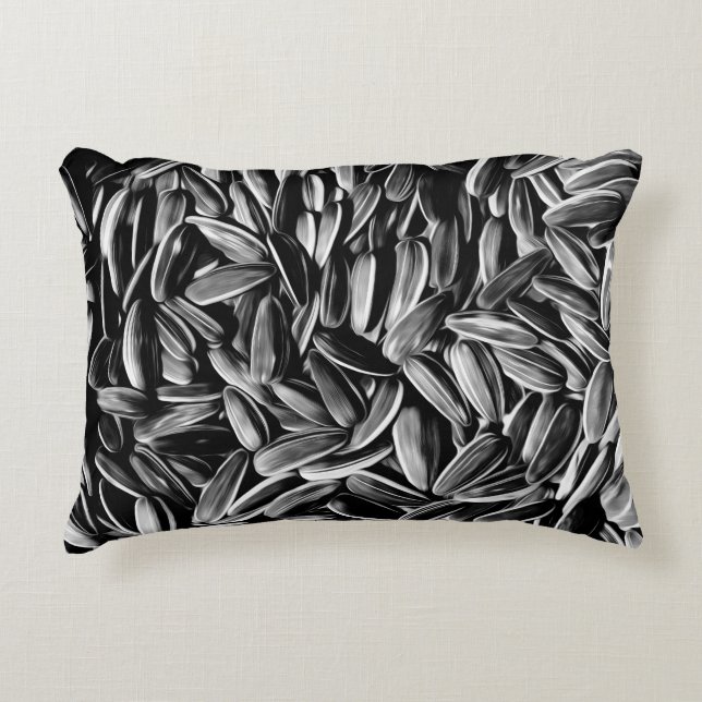 Sunflower Seeds Cool Cute Decorative Cushion (Front)