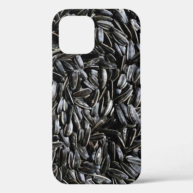Sunflower Seeds Cool Fun Case-Mate iPhone Case (Back)