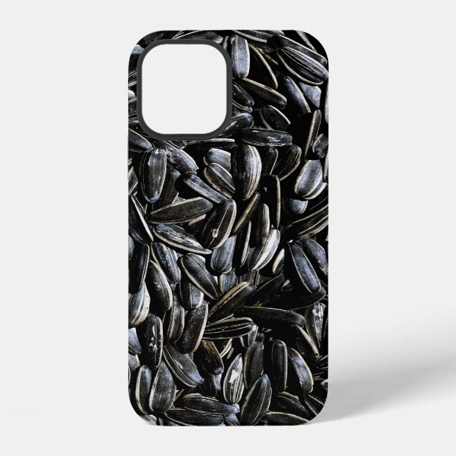 Sunflower Seeds Cool Fun iPhone Case (Back)