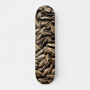 Sunflower Seeds Cool Fun Skateboard