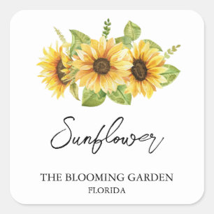 Sunflower Seeds label