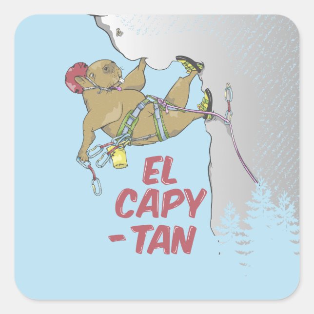 Sunflower seeds square sticker (Front)