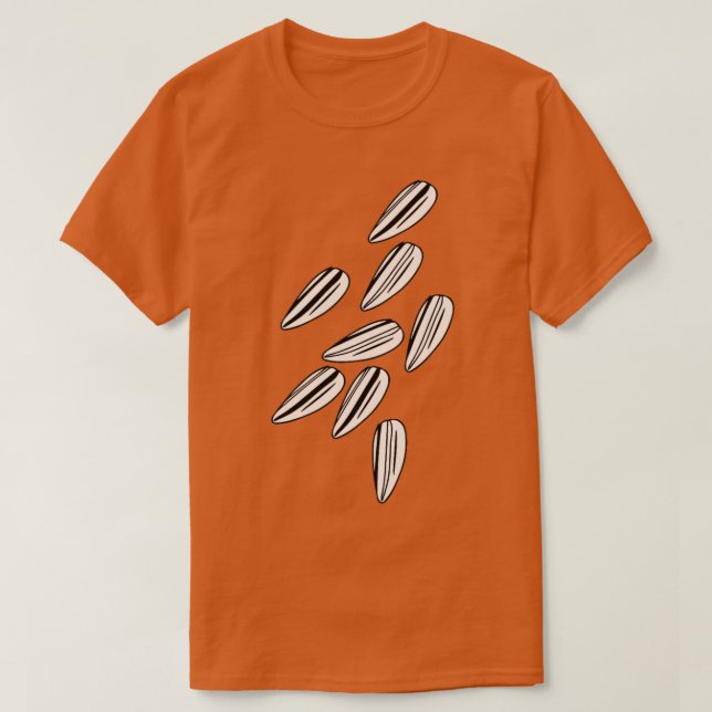 Sunflower seeds  T-Shirt (Design Front)