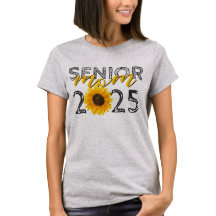 Sunflower Senior Mum T-shirt