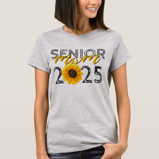 Sunflower Senior Mum T-shirt (Front)