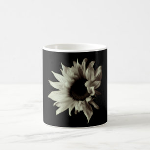 Sunflower - Sepia Fine Art Photograph Unique Cool Coffee Mug
