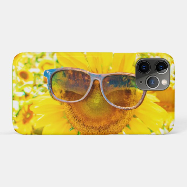 Sunflower Shades Chic Case-Mate iPhone Case (Back (Horizontal))