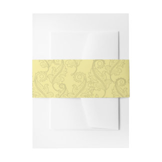 Sunflower Shadow Fairy and Cosmic Cat Invitation Belly Band