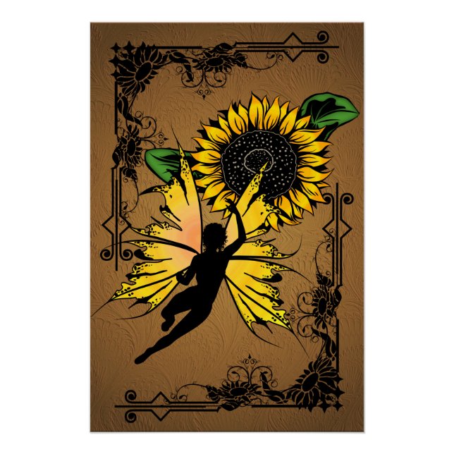 Sunflower Shadow Fairy Poster (Front)