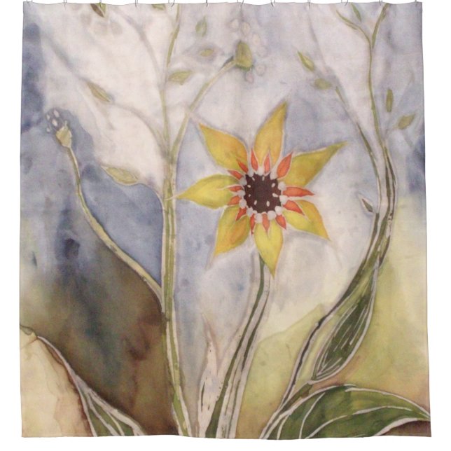 Sunflower Shower Curtain (Front)