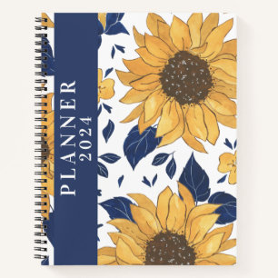 sunflower simple elegant aesthetic journal
