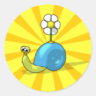 SUNFLOWER SNAIL Sticker