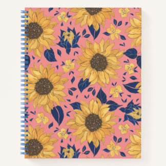 Sunflower Spiral Notebook