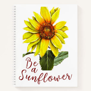 Sunflower Spiral Notebook