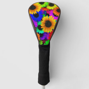 Sunflower Splendour, colourful array of flowers Golf Head Cover
